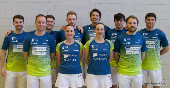 Ersteigere ein Badmintontraining mit dem NLA-Team der Union Tafers-Fribourg!