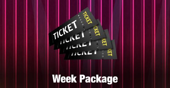 Week Package - Tickets for 2