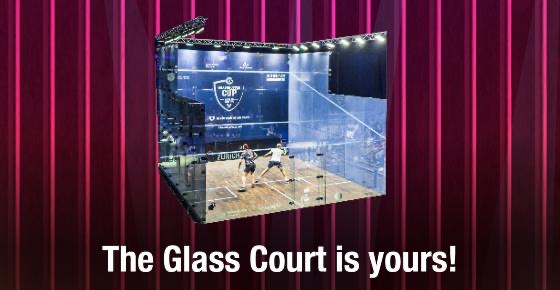 Play like a pro on the GC-Cup glass court