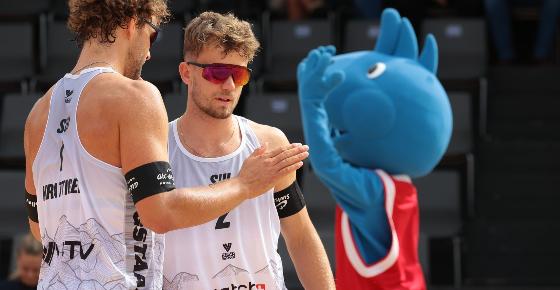 Originaltrikot von Florian Breer getragen am Beach Pro Turnier in Gstaad 2024  