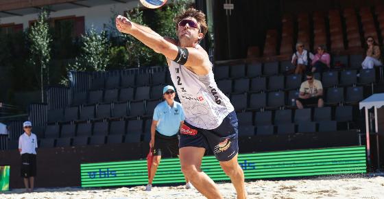 Originaltrikot von Leo Dillier getragen am Beach Pro Turnier in Gstaad 2024   