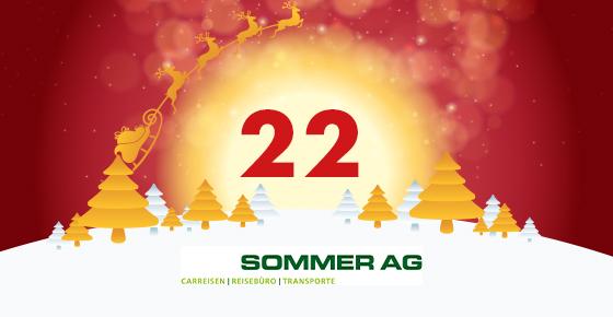 Adventskalender | 22.12.2024 | Sommer AG
