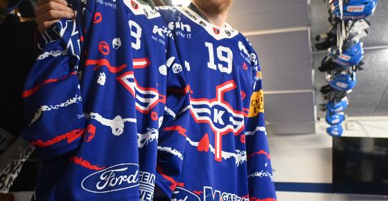 Versteigerung EHC Kloten Spezialtrikots Nachwuchsspiel 1. Mannschaft 