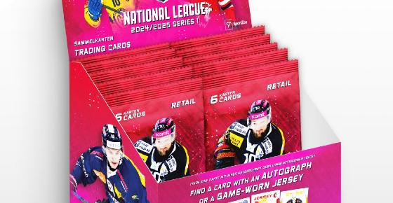 Verlosung Retail box National League 2024/2025 - Series 1