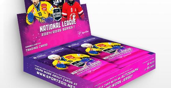 Verlosung Blaster box National League 2024/2025 - Series 1