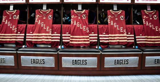 1st Period Locker Room Tour (group)