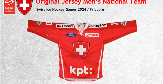 Swiss Ice Hockey Games Jersey 2025/26 Rot  