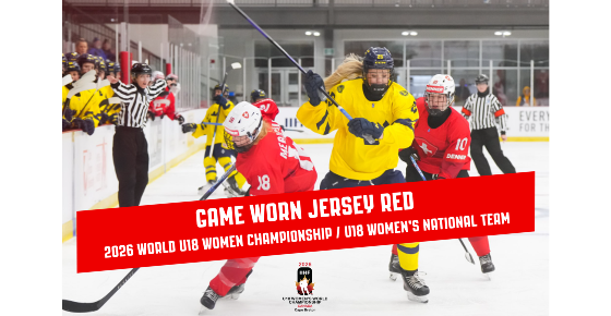 Original 2026 World U18 Women Championship Jersey Red 