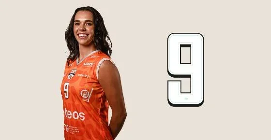 Maillot orange #12 - Fabiana Branca