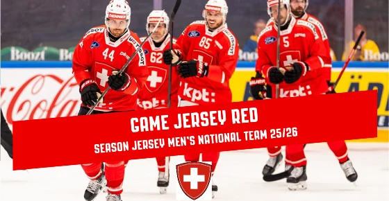 Official Game Jersey Season 2025/26 (Getragen) Rot