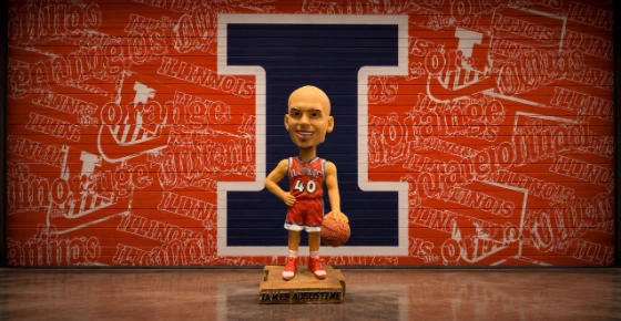 Illinois Legends: James Augustine Final Four Bobblehead