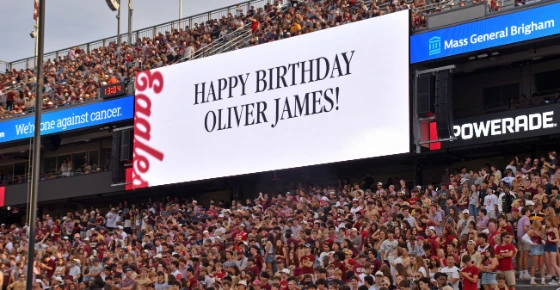 Video Board Message