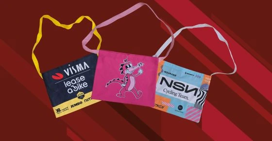 Original Musette aus dem Profi-Peloton
