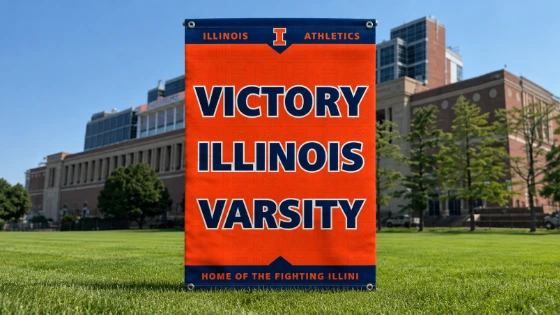 Victory Illinois Varsity Banner