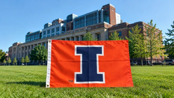Illinois Wall Flag
