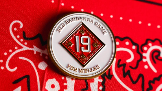 Red Bandanna Replica Commemorative Coin 