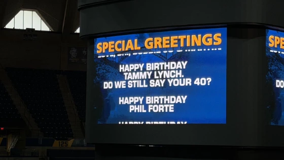 WVU Videoboard Fan Greeting